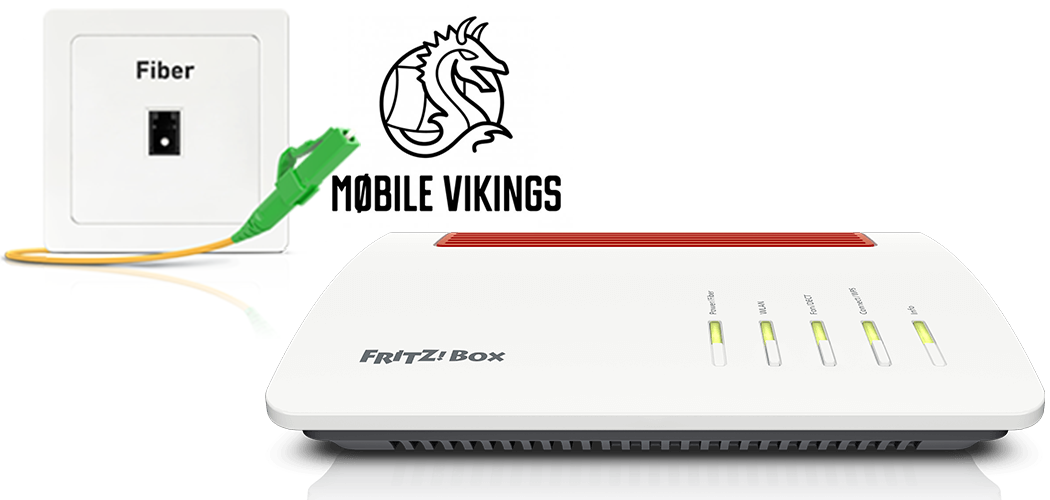 FRITZ!Box am Mobile Vikings-Glasfaseranschluss einrichten