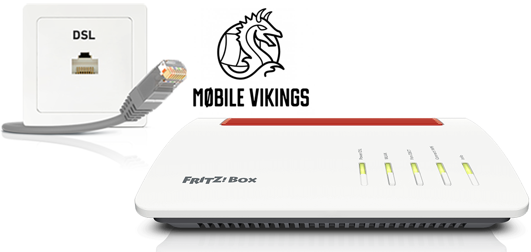 FRITZ!Box am Mobile Vikings-Anschluss einrichten (Belgien)