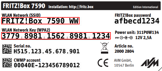 Setting up a Wi-Fi connection to the FRITZ!Box | FRITZ!Box 7430 | AVM  International