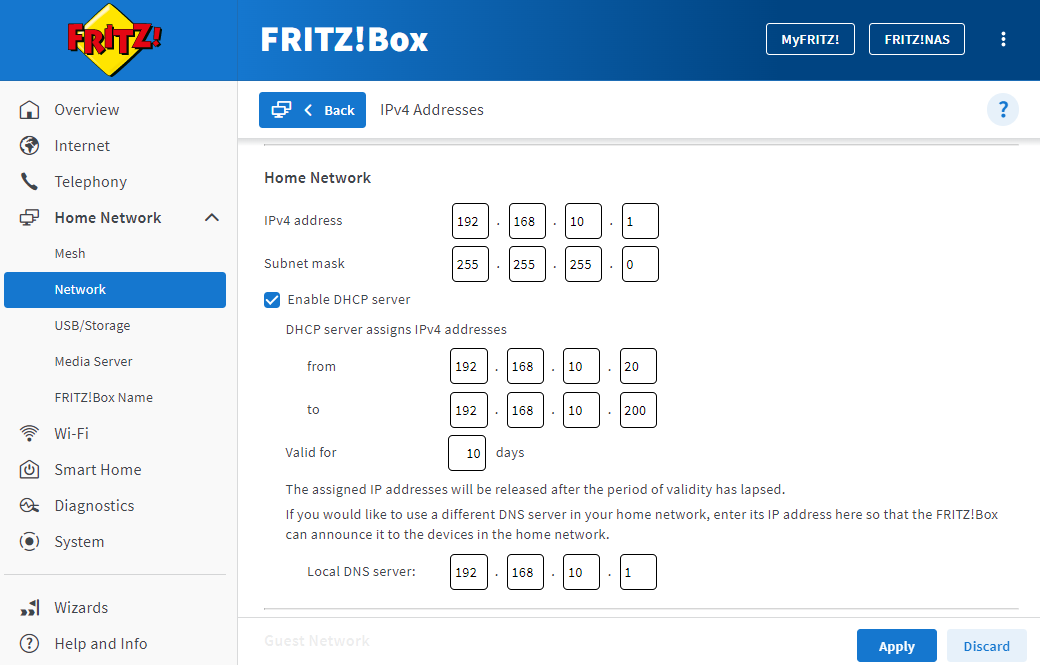 Connecting a FRITZ!Box set up as a VPN client (WireGuard) to another ...