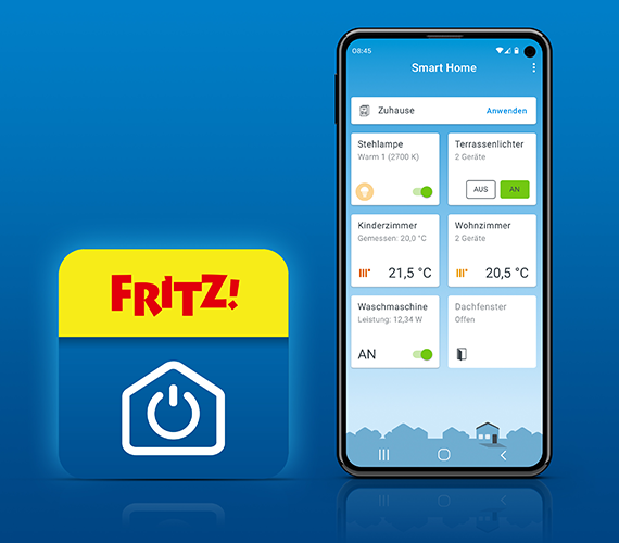 Setting up FRITZ!App Smart Home, FRITZ!App Smart Home