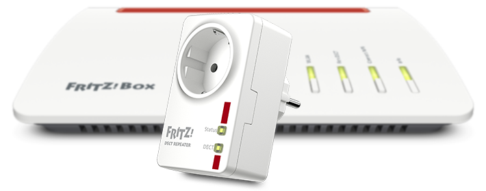 with International FRITZ!Box 100 FRITZ!DECT FRITZ!DECT | Repeater the | Repeater Registering AVM