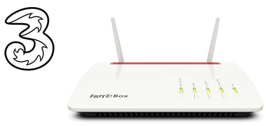 Setting up the FRITZ!Box for use with a Drei mobile connection