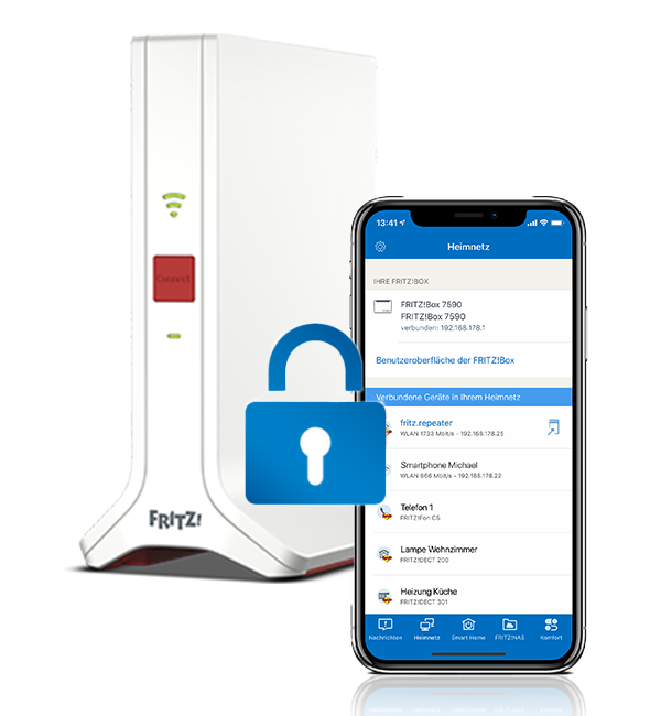 Security tips for using MyFRITZ!