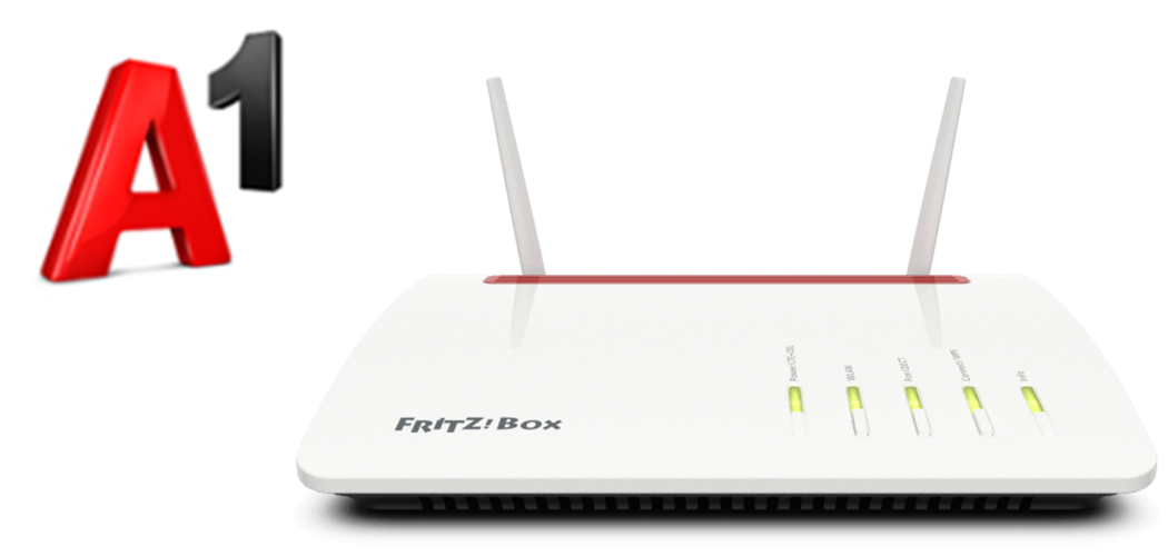 FRITZ!Box voor verbinding met het mobiele netwerk van A1 configureren